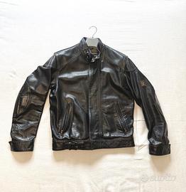 Belsftaff giacca pelle bikers M