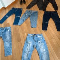 7 pantaloni + converse alte