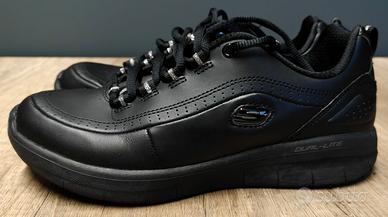 scarpe Skechers D'Lites nere tg. 37 pelle
