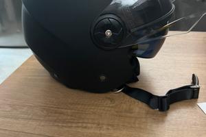 Casco JFM Jet/ Demi Jet nero opaco