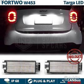 Luci Targa Led Per Smart Fortwo W453 Luce Bianca