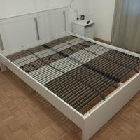 Letto Matrimoniale Ikea SONGESAND bianco
