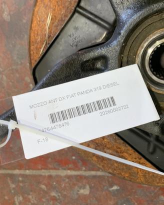 FUSELLO COMPLETO ANTERIORE DESTRO FIAT Panda 3° S