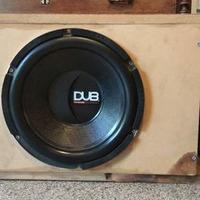 Subwoofer DUB 800w RMS 12 " doppia bobina