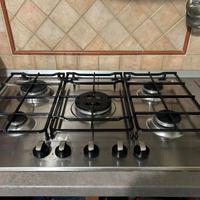 Piano cottura gas, Ariston 5 fuochi triplacorona