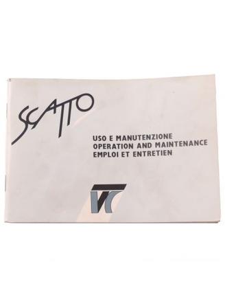 Manuale uso e manutenzione Scatto