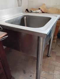 Lavello professionale acciaio 