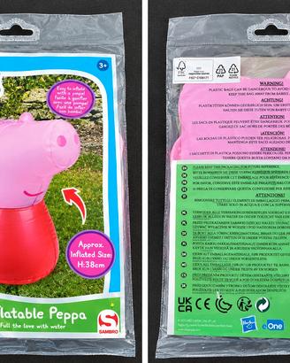 Peppa Pig Gonfiabile Acqua Gioco Sambro Nuovo