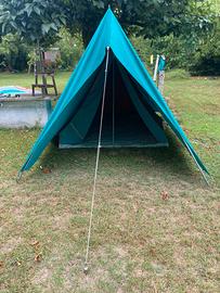 Tenda campeggio canadese 4 posti