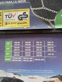 Catene da neve lampa misura 5