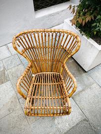 poltrona in giunco gervasoni