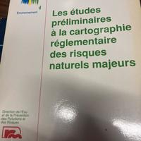 Les etudes preliminaires a la cartographie