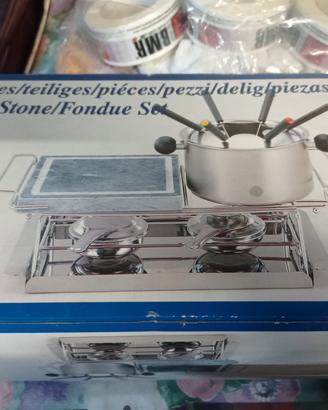 set grill pietra lavica per barbecue