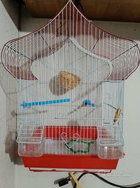 Gabbia con accessori 