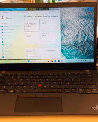 LENOVO THINKPAD T14S GEN2 16GB/500GB WINDOWS 11