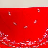 Tovaglia rotonda Natale vintage da collezione