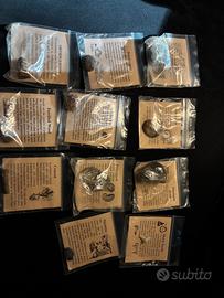 Lotto Collezione Fossili Veri + Biviale Lucidato