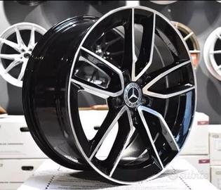 Cerchi + gomme Mercedes 20 differenziati 8.5/9.5