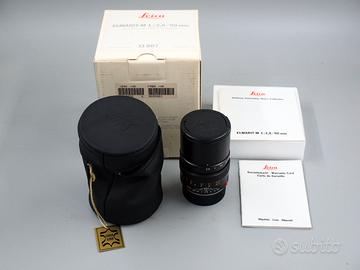 OBIETTIVO LEICA ELMARIT-M 90 mm f/2.8 E46 nero com