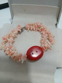 bracciale in corallo
