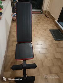 rastrelliere manubri dischi bilancieri e panca 