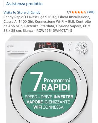 Lavaasciuga candy rapid0 9+6