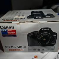Fotocamera reflex canon 500D