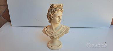 Busto Apollo del Belvedere Vintage h 30 cm