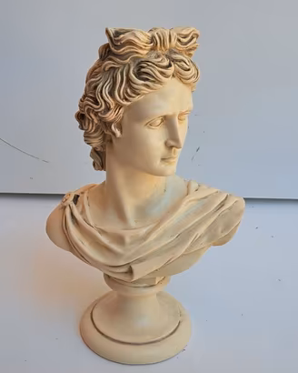 Busto Apollo del Belvedere Vintage h 30 cm