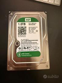 HARD DISK SATA DA 1TB da 3.5 pollici WD