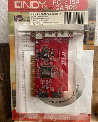 Scheda PCI SATA RAID