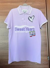 Polo S uomo cotone 100% color glicine Sweet Years