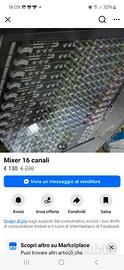 Mixer 16 canali