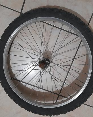 Ruota anteriore bicicletta 