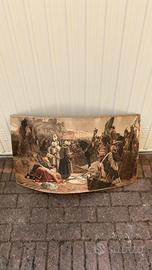 Quadro(riproduzione)con scena bellica