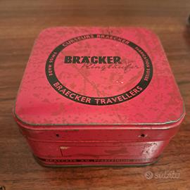 scatola latta vintage anni 40 50 