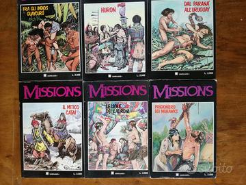 MISSIONS ed.Fumetti d'arte