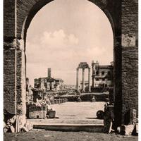 Stampa Antica Roma Foro Romano - Richter n. 836