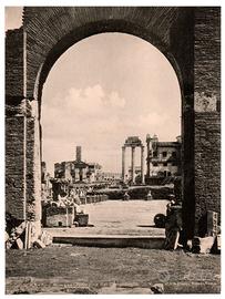 Stampa Antica Roma Foro Romano - Richter n. 836
