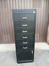 Cassettiera /schedario anni 50