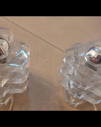 Coppia di lampade in vetro  Ice  Cube 