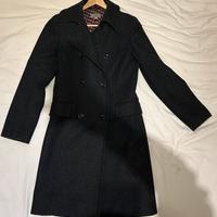 cappotto lungo grigio scuro