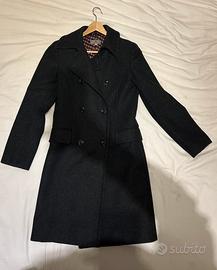 cappotto lungo grigio scuro