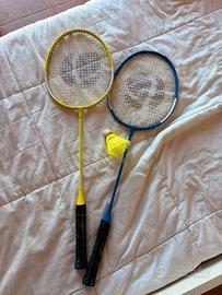 Racchette da badminton (2+volano)