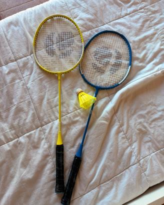 Racchette da badminton (2+volano)