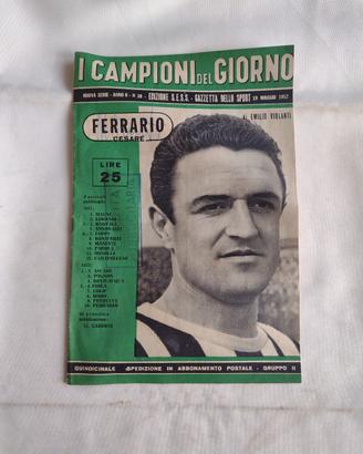 Ferrario Cesare detto "Rino" monografia calciatore