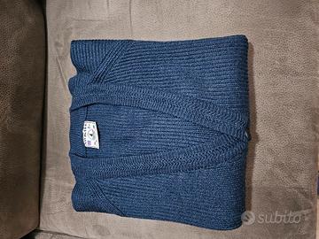 Giacca uomo di lana blue taglia XL Navigare 