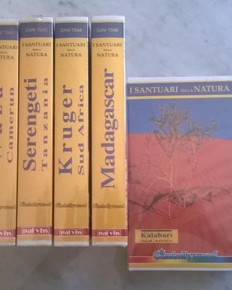 5 Videocassette VHS Africa