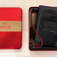 Levi’s Vintage Two Horses portafoglio pelle nera