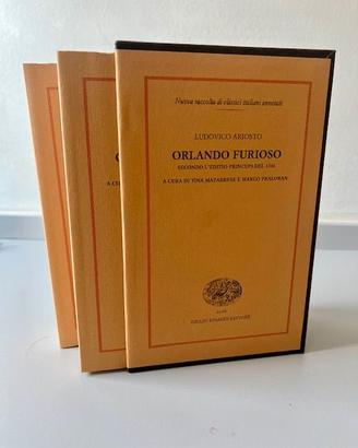 Libro Ariosto Orlando furioso 2 Voll Nuovo